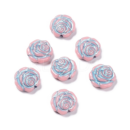 Opaque Acrylic Beads OACR-G016-09I-1