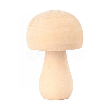 Schima Superba Wooden Mushroom Children Toys WOOD-TAC0004-07F-1