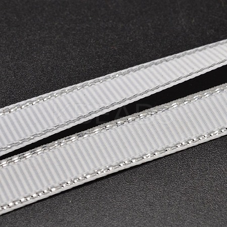 Polyester Grosgrain Ribbons for Gift Packing SRIB-L022-006-029-1