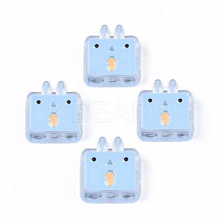 Transparent Acrylic Beads LS-ACRC-S039-10A-1