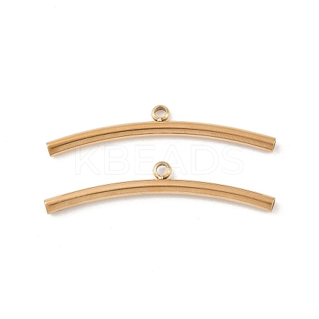 304 Stainless Steel Stick Pendants STAS-D390-41G-1