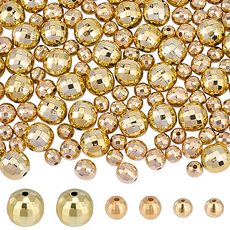 3 Styles CCB Plastic Beads CCB-GO0001-01B-1