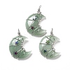 Natural Green Aventurine Pendants G-B023-01P-04-1