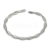 6MM 304 Stainless Steel 2-Strand Flat Snake Chain Bracelet Making LS-STAS-P423-01P-1