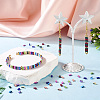 440Pcs 11 Colors Spray Painted Non-magnetic Synthetic Hematite Multi-Strand Links G-TA0001-73-7