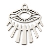 Non-Tarnish 201 Stainless Steel Pendants STAS-M318-33P-1