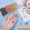 160Pcs 4 Colors Tibetan Style Zinc Alloy Pendants FIND-WR0012-59-3