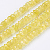 Natural Malaysia Jade Beads Strands X-G-D165-B-05-1