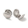 Non-Tarnish 304 Stainlee Steel Hoop Earring EJEW-Z045-13P-2