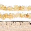 Heated Natural Citrine Beads Strands G-P622-A05-02-5