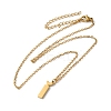 304 Stainless Steel Pendant Necklaces LS-NJEW-H036-02G-I-2