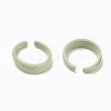 Spray Painted Alloy Cuff Rings RJEW-T011-28A-RS-2