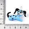 Handmade Lampwork Pendants LAMP-T025-08M-4