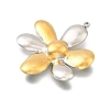 304 Stainless Steel Pendants STAS-M123-03H-PG-2