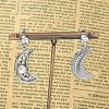 304 Stainless Steel Stud Earrings EJEW-A119-20P-3