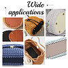 6Pcs 6 Style PU Leather Knitting Crochet Bags Nail Bottom Shaper Pad FIND-PH0009-91-7