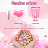 80Pcs Transparent Acrylic Beads TACR-SP0001-39-2