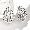 304 Stainless Steel Studs Earrings for Women LS-EJEW-K306-25P-3