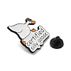 Cartoon Goose Theme Enamel Pin JEWB-Q042-02B-3