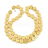 Electroplated Synthetic Non-magnetic Hematite Beads Strands G-C156-08G-2