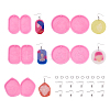110Pcs Food Grade Pendant Silicone Molds DIY-CW0001-26-2