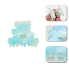 Bear Plastic Claw Hair Clips PW-WGD3C4E-01-1