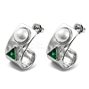 304 Stainless Steel Stud Earrings LS-EJEW-M233-03P-1