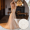 Sequin Polyester Lace Fabric DIY-WH0622-147A-5