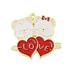 Valentine's Day Alloy Enamel Pendants LS-ENAM-Z015-03G-06-1