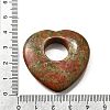 Natural Unakite Pendants G-F708-04G-3