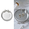 Resin Retro Jewelry Tray DJEW-I018-01B-1