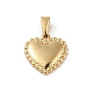 PVD Vacuum Plating 304 Stainless Steel Pendants STAS-R232-15D-G-1
