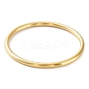 Ion Plating(IP) 304 Stainless Steel Plain Bangles BJEW-G684-03C-G-2