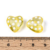 Transparent Glass Enamel Beads Strands GLAA-N061-10A-4