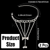 2Pcs Crystal Rhinestone Tennis Ring Bracelet BJEW-CN0001-17B-2