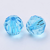 Transparent Acrylic Beads TACR-Q257-6mm-V40-3
