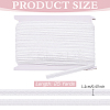 Polyester Braided Ribbons for Curtain Decoration SRIB-WH0011-208A-2