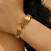 Alloy Link Chain Bracelets for Women LS-BJEW-C133-01AG-1