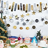 5Pcs 5 Style Paper Garlands AJEW-PH0004-58-4