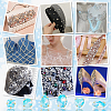 106pcs 6 Style Sew On Rhinestone FIND-OC0004-09F-6