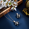 2Pcs 304 Stainless Steel Enamel Pendants FIND-BBC0003-89-4