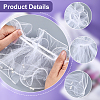 Gauze Lace Oversleeves for Women AJEW-WH20018-125A-5