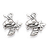 Tibetan Style Alloy Bee Pendants LS-TIBE-Q037-029-RS-3