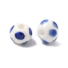 Handmade Porcelain European Beads PORC-C009-01C-2