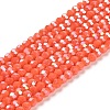 Opaque Glass Beads Stands EGLA-A035-P3mm-B34-1