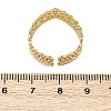 Crown 304 Stainless Steel Open Cuff Ring for Women RJEW-Z083-03G-05-5