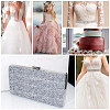 Glitter Resin Hotfix Rhinestone(Hot Melt Adhesive On The Back) OCOR-WH0052-01F-7