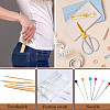Zinc Alloy Craft Sewing Needles Case Box TOOL-WH20013-08G-4