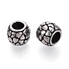 304 Stainless Steel European Style Large Hole Beads STAS-T072-101AS-2