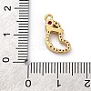 Christmas Series Brass Micro Pave Cubic Zirconia Pendants KK-Q010-01G-01A-3